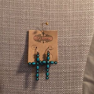 Cross earrings